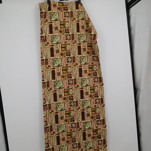 Debbie Mumm for SSI Holiday Christmas Fabric Winter Gardens Floral Words 3ydsx42 - Picture 3 of 6